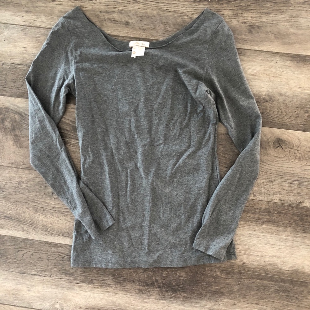 Matilda Jane gray long sleeve